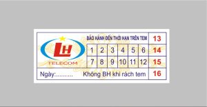 tem bảo hành