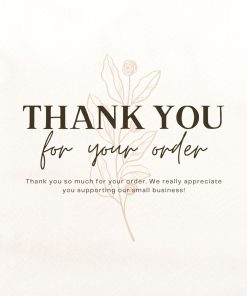Thank you card, card cảm ơn giá rẻ
