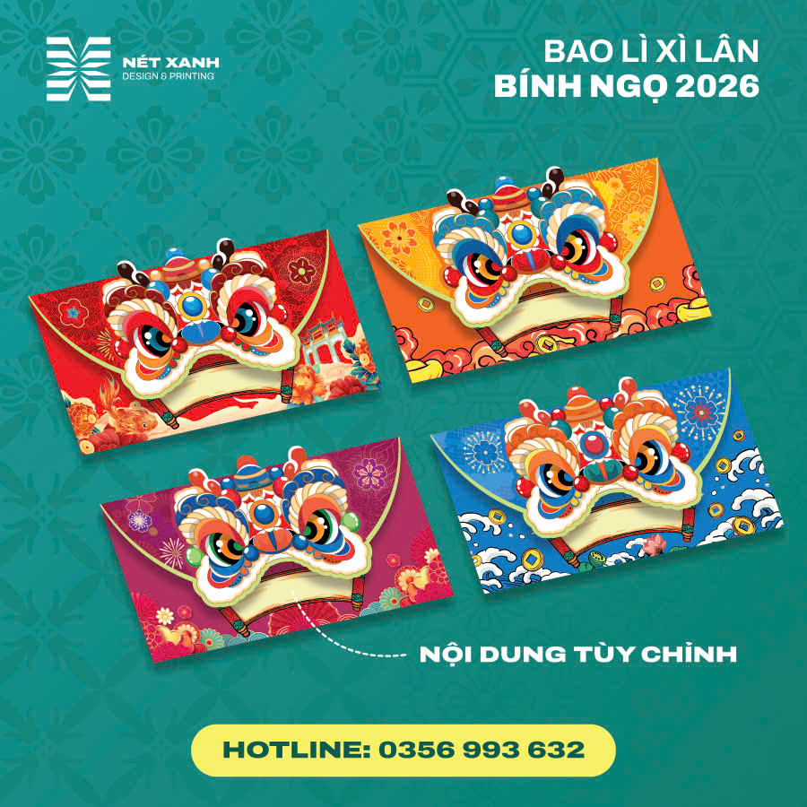 in bao lì xì lân giá sỉ giá rẻ hcm giao hàng toàn quốc